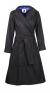 Ladies Waterproof Cycle Macintosh - Black Large